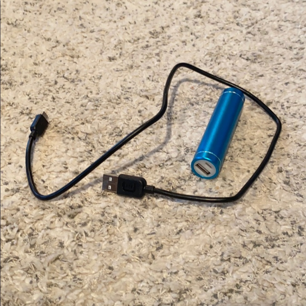 Blue battery pack